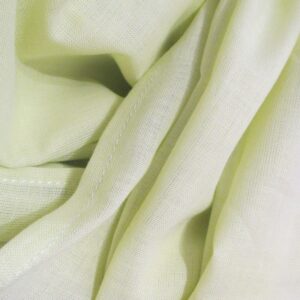 Echarpe – paréo – voile de coton jaune vert