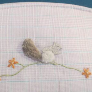Trousse évasée écureuil